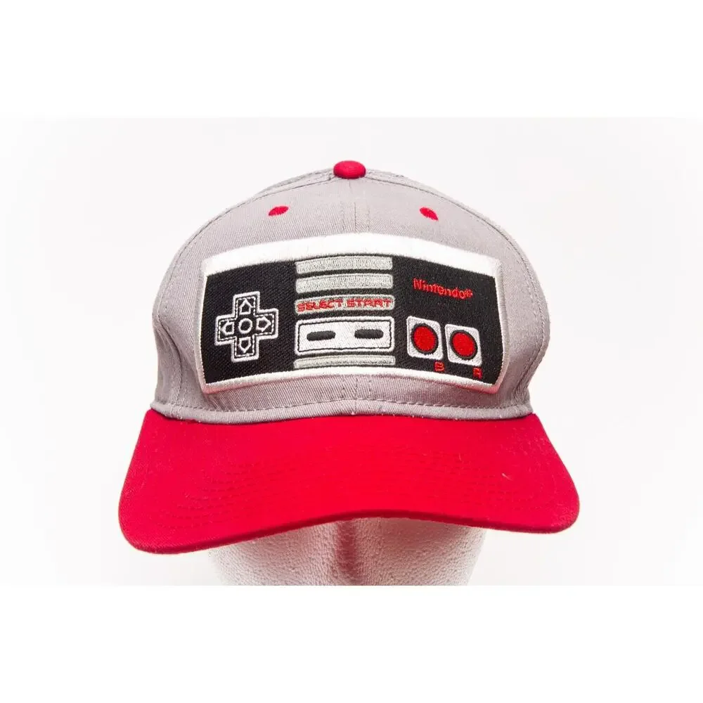 Nintendo Entertainment System NES Controller Youth Snapback Ball Cap Hat 2017